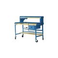 Built Rite Br Built-Rite Steel Drawer, 15"W x 20"D, Blue DRW-S-BL